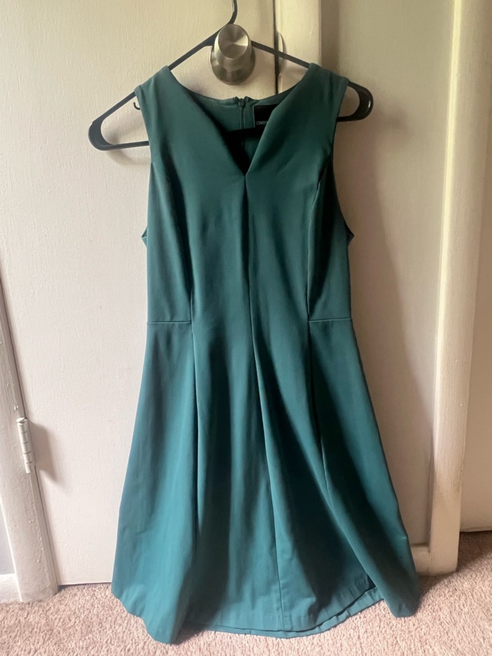 Cynthia Rowley Teal Sleeveless Dress